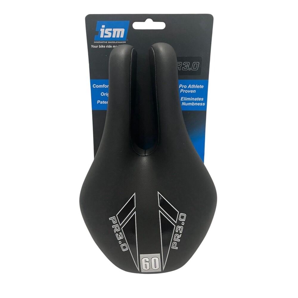 ISM PR 3.0 Split-Nose Road Bicycle Saddle Performance, Hybrid, City, TT 145mm